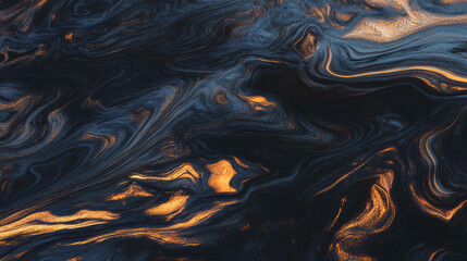 Aufkleber - Swirling wood texture with dynamic light patterns for interior design