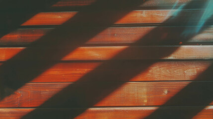 Poster - Warm sunlit wooden texture with vibrant highlights for design and decoration