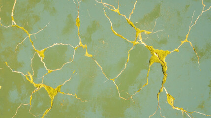 Poster - Organic texture of wood with wispy moss for natural designs