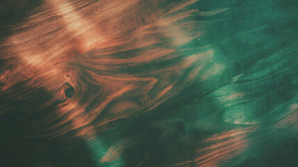 Poster - Cherry wood and dark green texture for design projects