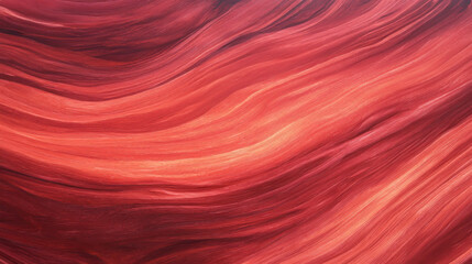 Poster - Elegant cherry wood texture with natural dark lines for interior design