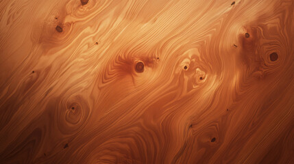 Poster - Cherry wood texture with knots and warm tones for design projects