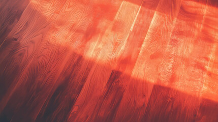 Poster - Cherry wood texture background with warm tones for interior design and decor concepts