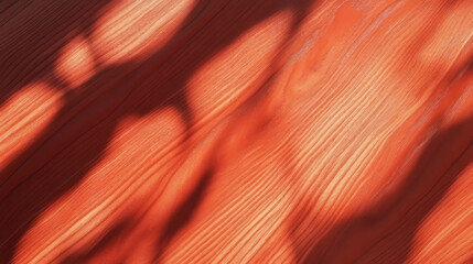 Poster - Elegant matte cherry wood texture with smooth surface for design and interior projects