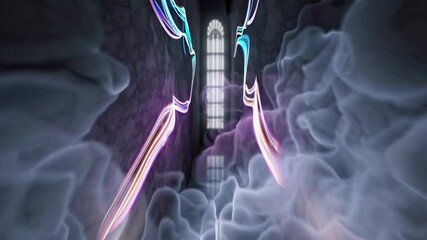 Aufkleber - Ethereal Corridor Magic