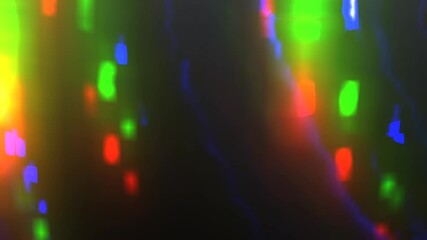 Poster - Animation Of Abstract Colorful Lights Background