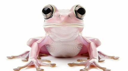 A cute tree frog with big eyes