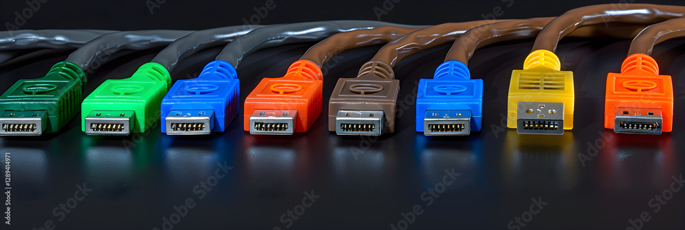 Comprehensive Representation of RJ45 Cable Pinout in T-568A and T-568B ...
