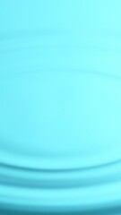 Poster - 1000, 1000fps, abstract, background, blue, bright, clean, clear, close, close-up, crisp, curve, detail, drop, flat lay, flow, fresh, hit, hypnotic, light, line, liquid, macro, motion, nobody, overhead