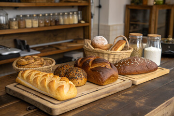 Wall Mural - Artisan bread