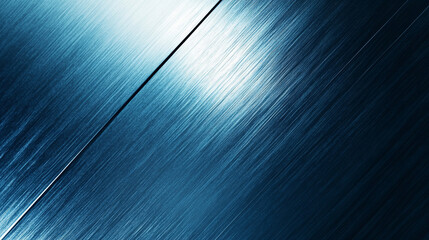 Fototapete - Abstract metallic texture with brushed lines and light reflections, symbolizing smoothness, modern design, and elegance