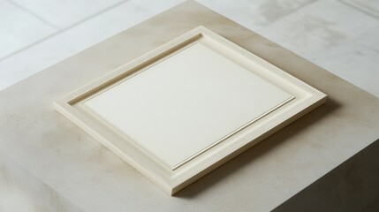 Poster - Elegant Minimalist Frame with Smooth Surface Perfect for Artwork Display and Gallery Presentations in Contemporary Interiors
