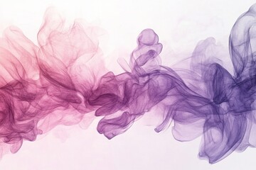 Poster - Colorful watercolor abstract design featuring shades of red, pink, and coral in a fluid, artistic arrangement on a white backdrop