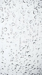 Poster - Rain Drops on Glass Abstract Background Image