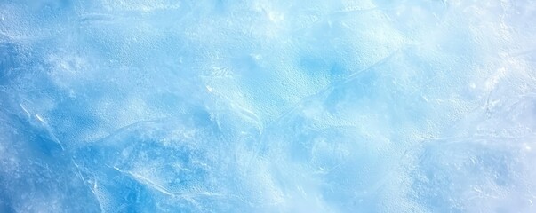 Poster - A soft, textured background featuring gradients of light blue and white, evoking a serene, airy atmosphere.