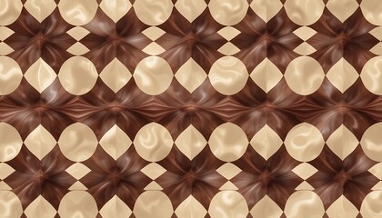 Aufkleber - Abstract pattern made with geometric shapes of dark and light colors