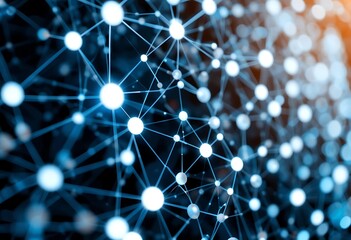 Poster - Connecting nodes creating a visualization of information networking technology