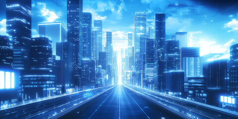 Wall Mural - traffic in the city