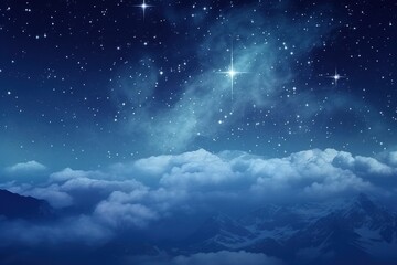 Wall Mural - a milky way astronomy outdoors galaxy.