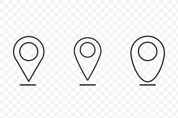 Poster - Transparent PNG available
Location map pin icons set. Modern map marker collection. Pinpoint. Location pin icon. Map pin place marker. Map marker pointer icon. GPS location symbol. EPS 10.