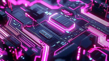 Poster - Vibrant LED Screen Displaying Dynamic RGB Patterns, Close-up View of Colorful Light Interactions and Visual Energy