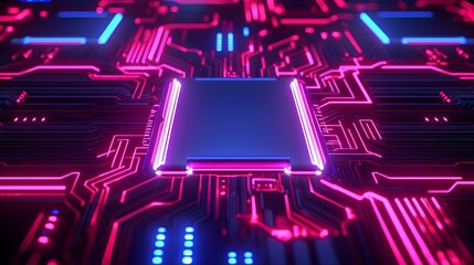 Poster - Vibrant RGB Patterns on LED Screen, intricate close-up showcasing a mesmerizing array of colors and dynamic designs, illuminating the surface vividly