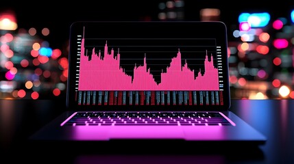 Poster - Digital financial data analysis interface, showcasing interactive graphs, charts, and metrics for comprehensive financial insights and decision-making.