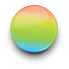 Wall Mural - Colorful Gradient Sphere Illustration