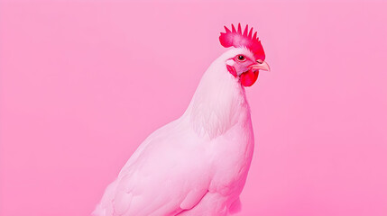 Poster - H5N1 Bird Flu Illustration, a vibrant depiction highlighting the virus's impact on avian life against a gradient background.