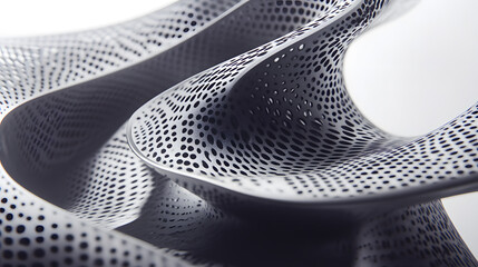 Poster - Close up of an intricate metal sculpture showcasing detailed craftsmanship and unique design elements