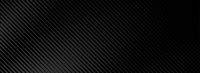Wall Mural - black oblique straight line background. dynamic dark linear abstract wallpaper. luxury stripe gradie