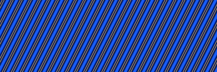 Poster - Seamless diagonal stripe pattern. Dark blue oblique line background for design textile, fabric swatch, scarf cloth, suit print. Masculine navy color repeating wallpaper. Vector backdrop
