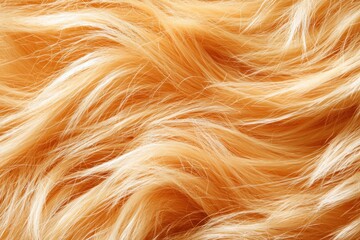 Poster - Wavy luminous blonde hair with subtle sun kissed highlights creating a soft luxurious texture