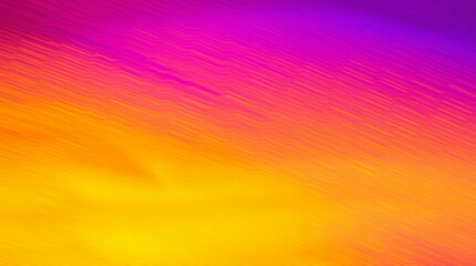 Poster - Abstract chromatic light trails with grainy gold gradient background