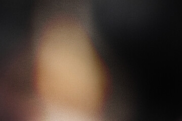 Aufkleber - Abstract gold brown background with film grain texture showing gradual blending colors