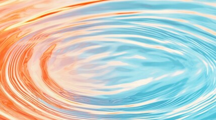 Poster - Rippling water action serene lake abstract image calm environment top view nature's beauty