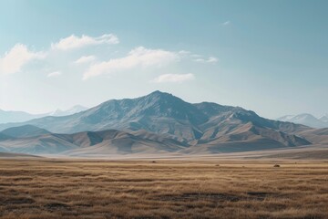 Canvas Print - Mountain outdoors nature stratovolcano.