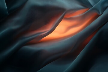 Wall Mural - Rich Hues of Draped Fabric