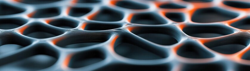 Poster - Exploring intricate patterns of microstructures laboratory macro photography scientific environment close-up view