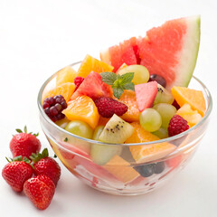 Sticker - fresh fruit salad