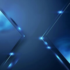 Poster - Abstract background with a modern blue gradient, Blue Shape spark pattern background. Ai Generated