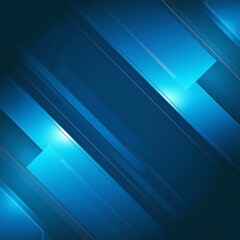Poster - Abstract background with a modern blue gradient, Blue Shape spark pattern background. Ai Generated
