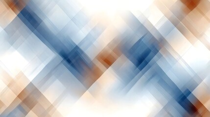 Poster - abstract blue and brown lines creating dynamic diagonal pattern