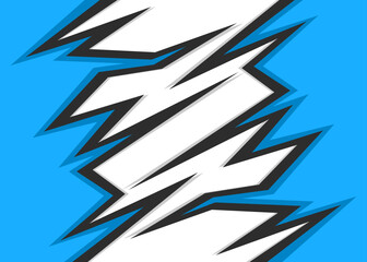 Aufkleber - Abstract background with jagged pattern and with some copy space area	
