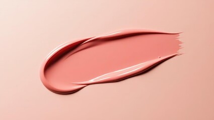 Poster - Liquid blush. Lip is pink and has long, curved lip