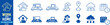 © yukipon00 - Working from home, remote work, icon set.