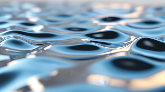 Abstract Liquid Surface, Rippled Texture