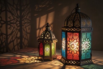 Intricate Traditional Lanterns: A Pair of Exquisitely Crafted Asian-Inspired Hanging Lights, Perfect for Festive Decorations, Cultural Events, or Home Decor. Add an air of elegance and      