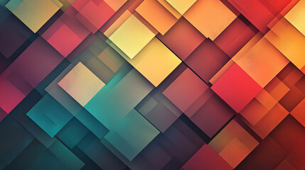 Poster - Abstract square background vector illustration texture creative graphic geometric cover wallpaper geometry poster.