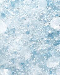 Poster - Bubbling water action underwater scene abstract aquatic environment close-up view fluid dynamics